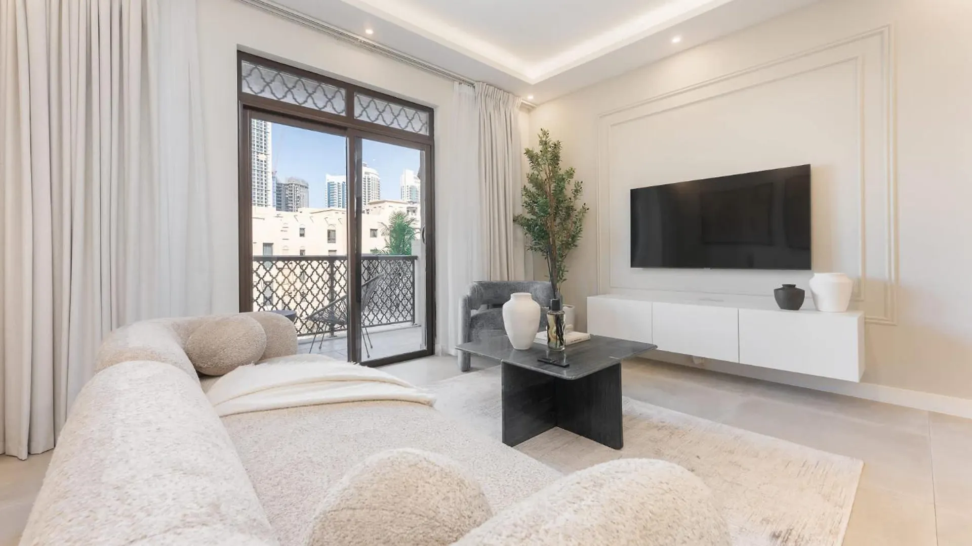 Luxury 2Br Apartment With Full Burj Khalifa View 2-Min Walk To Dubai Mall