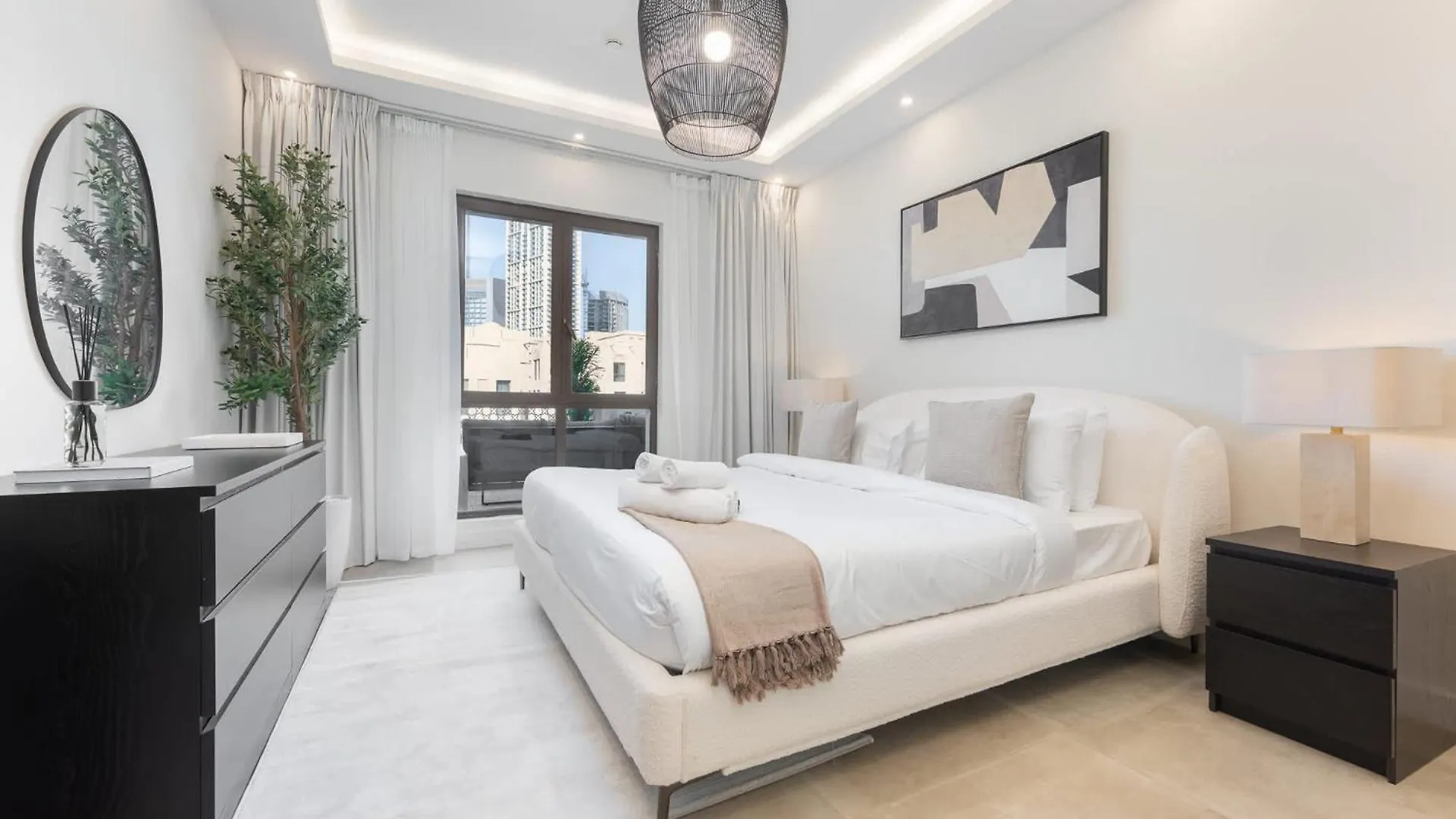 Luxury 2Br Apartment With Full Burj Khalifa View 2-Min Walk To Dubai Mall