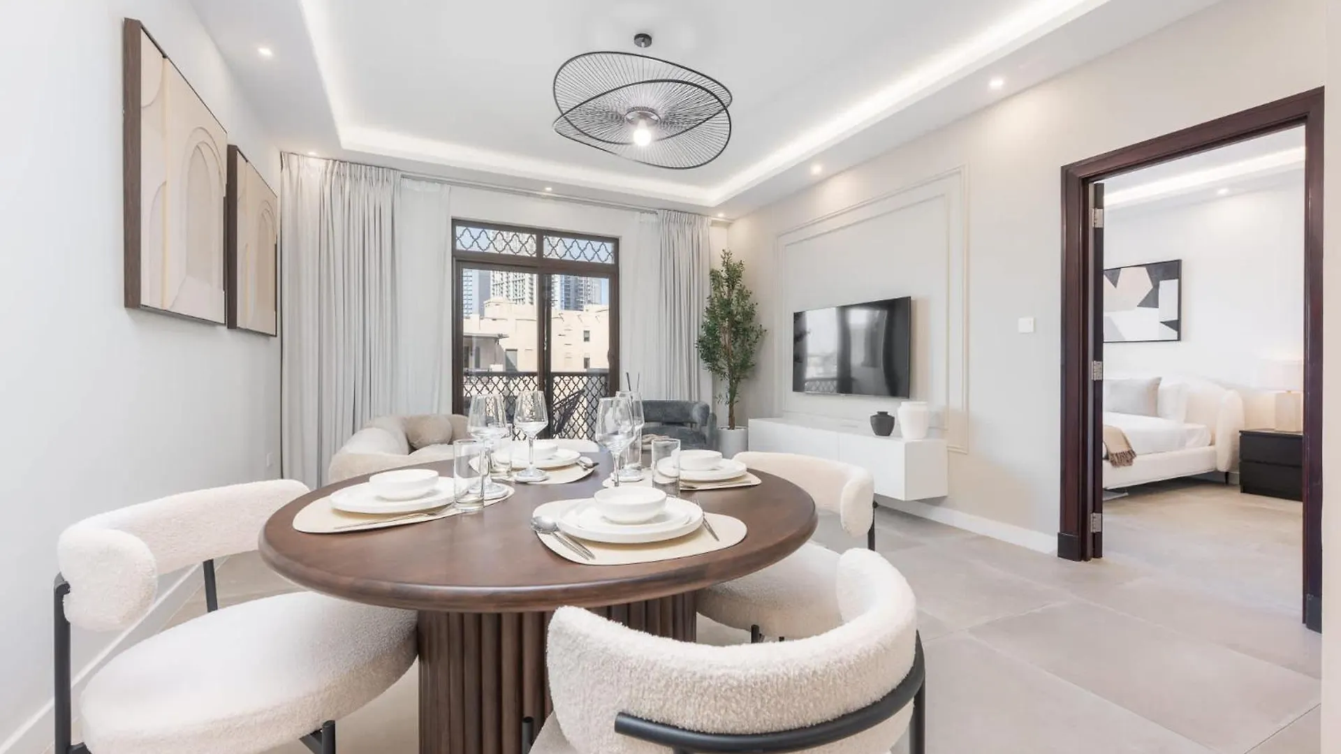 Luxury 2Br Apartment With Full Burj Khalifa View 2-Min Walk To Dubai Mall
