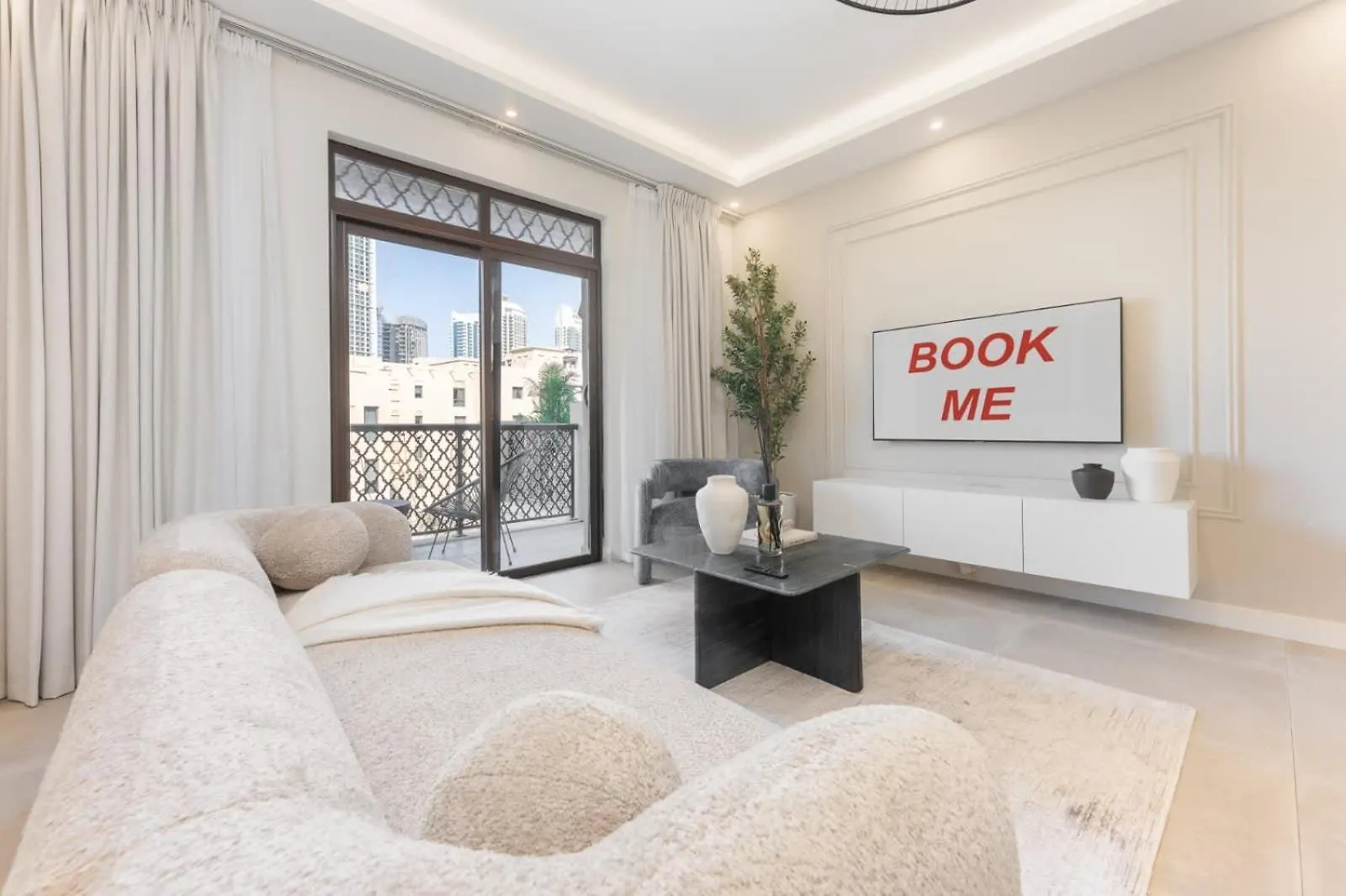 2Br In Downtown - Sleeps 4 With Iconic Burj Views Apartment Dubai